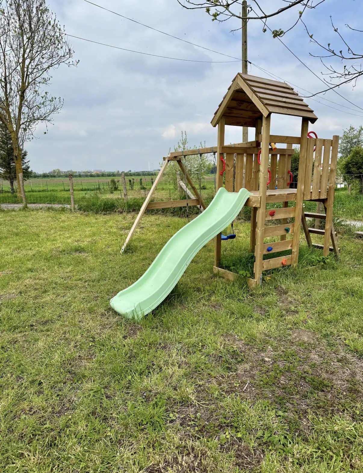 Etang de pêche et Mobile Home 8 personnes